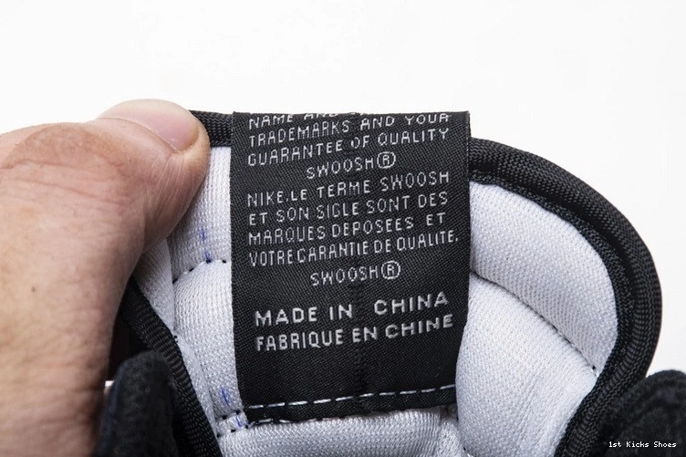 OG 555088-013 Shadow High Black Retro 1 Gray  Jordan Air 1001